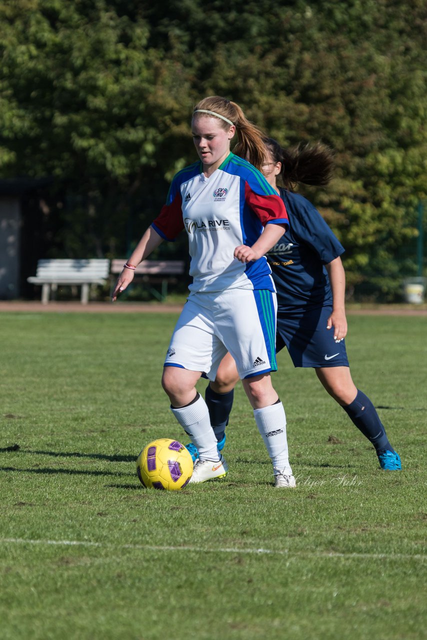 Bild 234 - B-Juniorinnen Krummesser SV - SV Henstedt Ulzburg : Ergebnis: 0:3